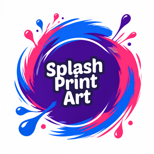 Splash Print Art